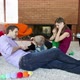Family playing in living room - VideoHive Item for Sale
