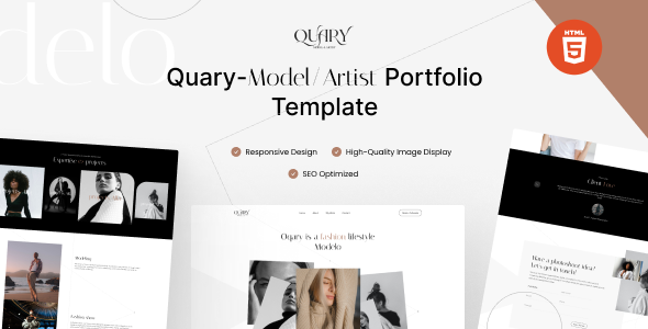 Quary-Model/Artist Portfolio Template