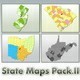 United States Vector Maps Pack II - GraphicRiver Item for Sale