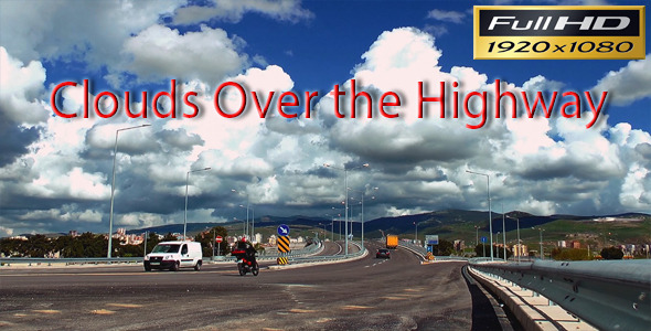 Clouds Over the Highway Time Lapse