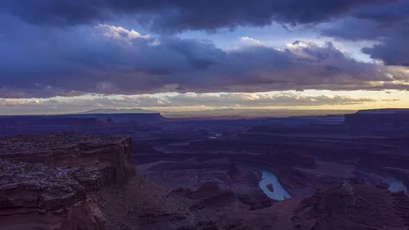 Dead Horse Point State Park at Sunset