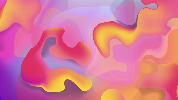 Liquid Smooth Waves Motion Background Animation