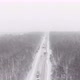 Thousands of People Were Stranded on the Highway When a Heavy Snowstorm - VideoHive Item for Sale