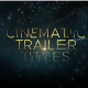 Cinematic Trailer Titles - VideoHive Item for Sale