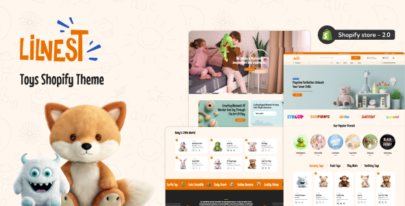 Lilnest - Kids Toys eCommerce Shopify