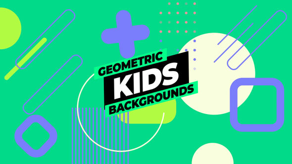Geometric Kids Backgrounds alt