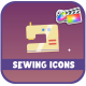 Sewing Studio Icons And Titles for FCPX - VideoHive Item for Sale