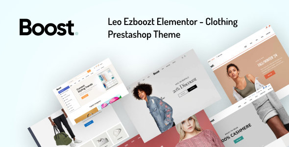 Leo Ezboozt Elementor – Clothing Prestashop Theme – 0 Sold!