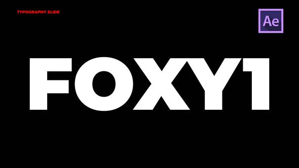 Typography Slides | After Effects alt