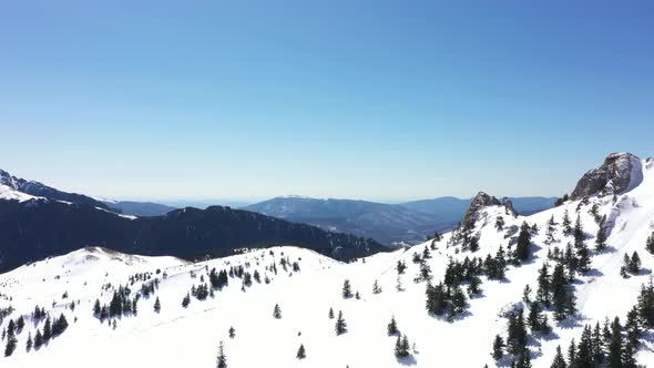 Winter Mountain Landscape