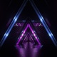 Neon Triangle Tunnel Vj - VideoHive Item for Sale
