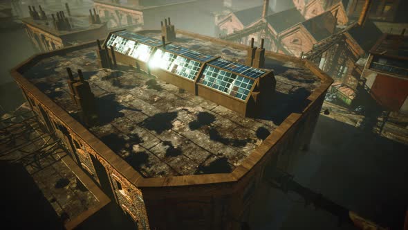 Old Destroyed an Abandoned Factory alt