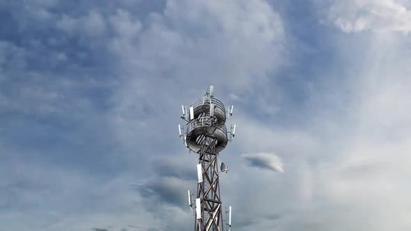 A communication tower