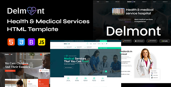 Delmont - Medical & Health HTML5 Template