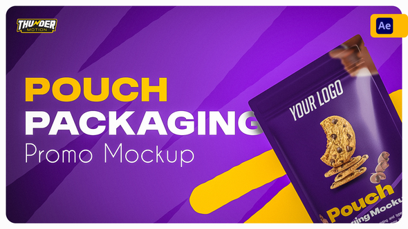 Pouch Packaging Promo Mockup