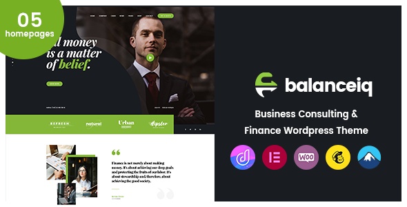 Balanceiq – Business Consulting & Finance WordPress Theme – 0 Sold!