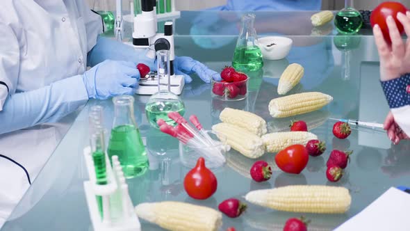 Top View of Modern Food Genetics Research Center