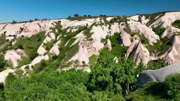 Cappadocia, This shot from Cappadocia which located in the center of Turkey.