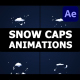 Snow Caps Animations | After Effects - VideoHive Item for Sale