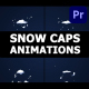 Snow Caps Animations | Premiere Pro MOGRT - VideoHive Item for Sale