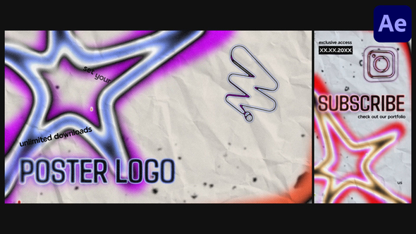 Brand Promo 3D Poster for After Effects alt