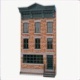LowPoly FACADE West Village Townhouse 2 - 3DOcean Item for Sale