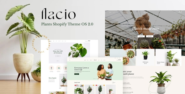 Flacio – Plants Shopify Theme OS 2.0