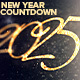 New Year Midnight Gold Countdown 2025 - VideoHive Item for Sale