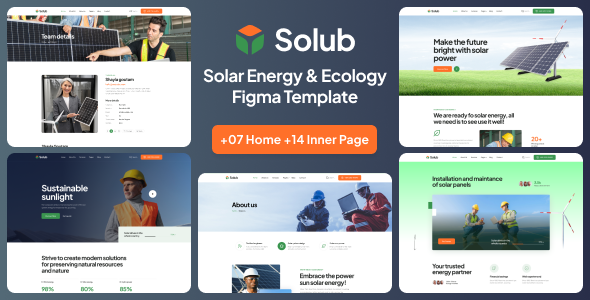 Solub - Solar and Renewable Energy HTML Template