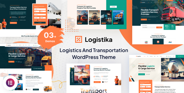 Logistika – Transportation & Logistics WordPress Theme – 0 Sold!