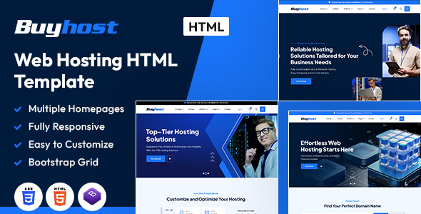 Buyhost | Web Hosting HTML Template