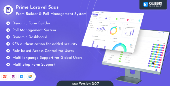 Prime Laravel Saas – Form builder & Poll Management System