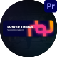 Gradient Social Lower Thirds | Premiere Pro - VideoHive Item for Sale