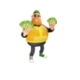 Stylized Male 3D Character Holding Money - 3DOcean Item for Sale