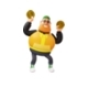 Professional 3D Character Holding Coins - 3DOcean Item for Sale