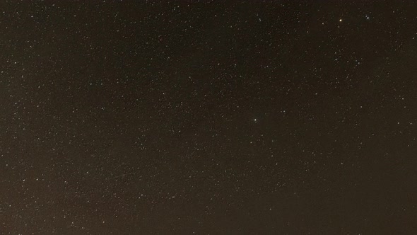 Time Lapse of the Starry Sky