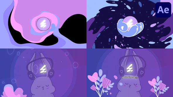 Abstract Chill Logo | After Effects alt