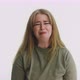 Emotional Woman in Green Sweatshirt Cries Looking in Camera - VideoHive Item for Sale