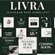 Livra Instagram Post Templates - GraphicRiver Item for Sale