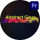 Abstract Glass Lower Thirds | Premiere Pro - VideoHive Item for Sale