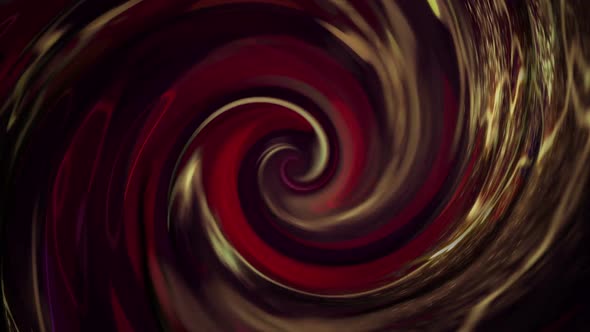 Abstract Red and Gold Spiral Motion Background
