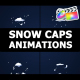 Snow Caps Animations | FCPX - VideoHive Item for Sale