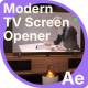 Modern TV Screen Opener - VideoHive Item for Sale