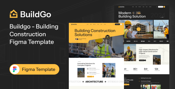 BuildGo - Construction Figma Template