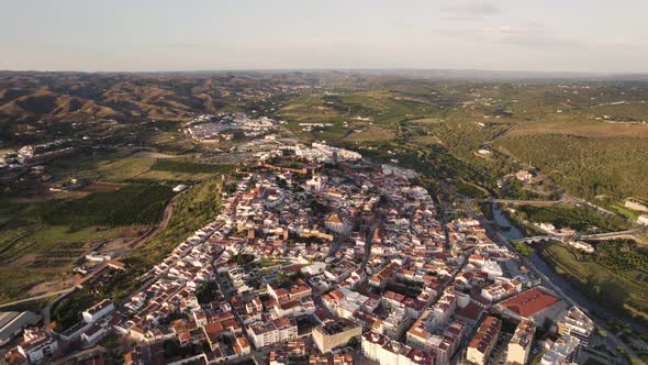 Silves Castle, medieval fortress built by the Moorish caliphate in Algarve