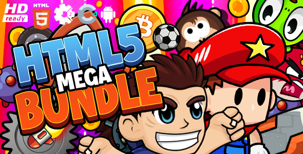 20 HTML5 Games Mega Bundle Construct 2/3
