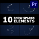 Snow Sparks Elements | Premiere Pro MOGRT - VideoHive Item for Sale