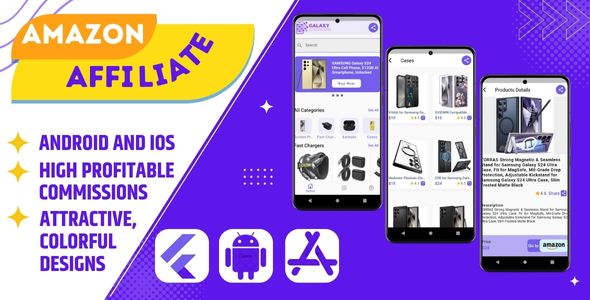 Amazon Affiliate Store App for Android and IOS