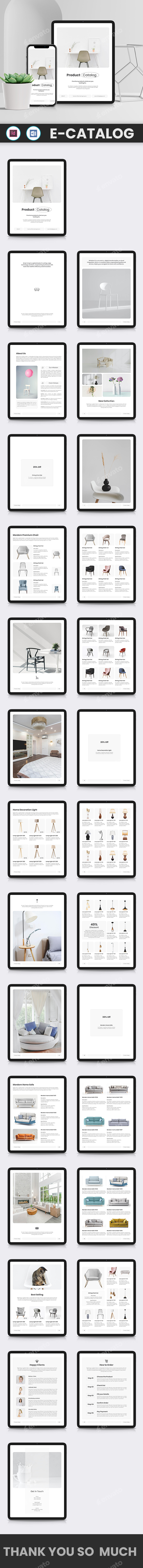 Product E-Catalog Ebook Template