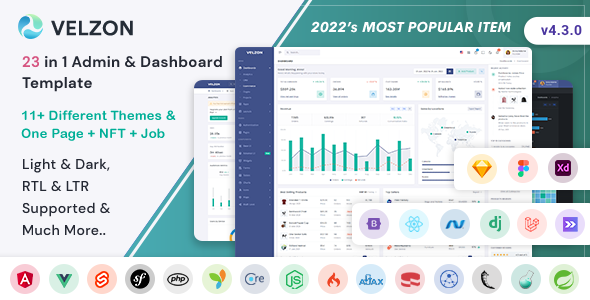 Velzon - Admin & Dashboard Template